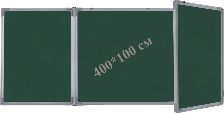 5-поверхнева дошка для крейди iBoard 4000*1000 мм iB100x400G-5
