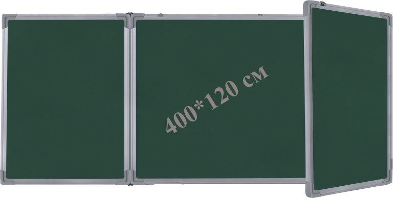 5-поверхнева дошка для крейди iBoard 4000*1200 мм iB120x400G-5