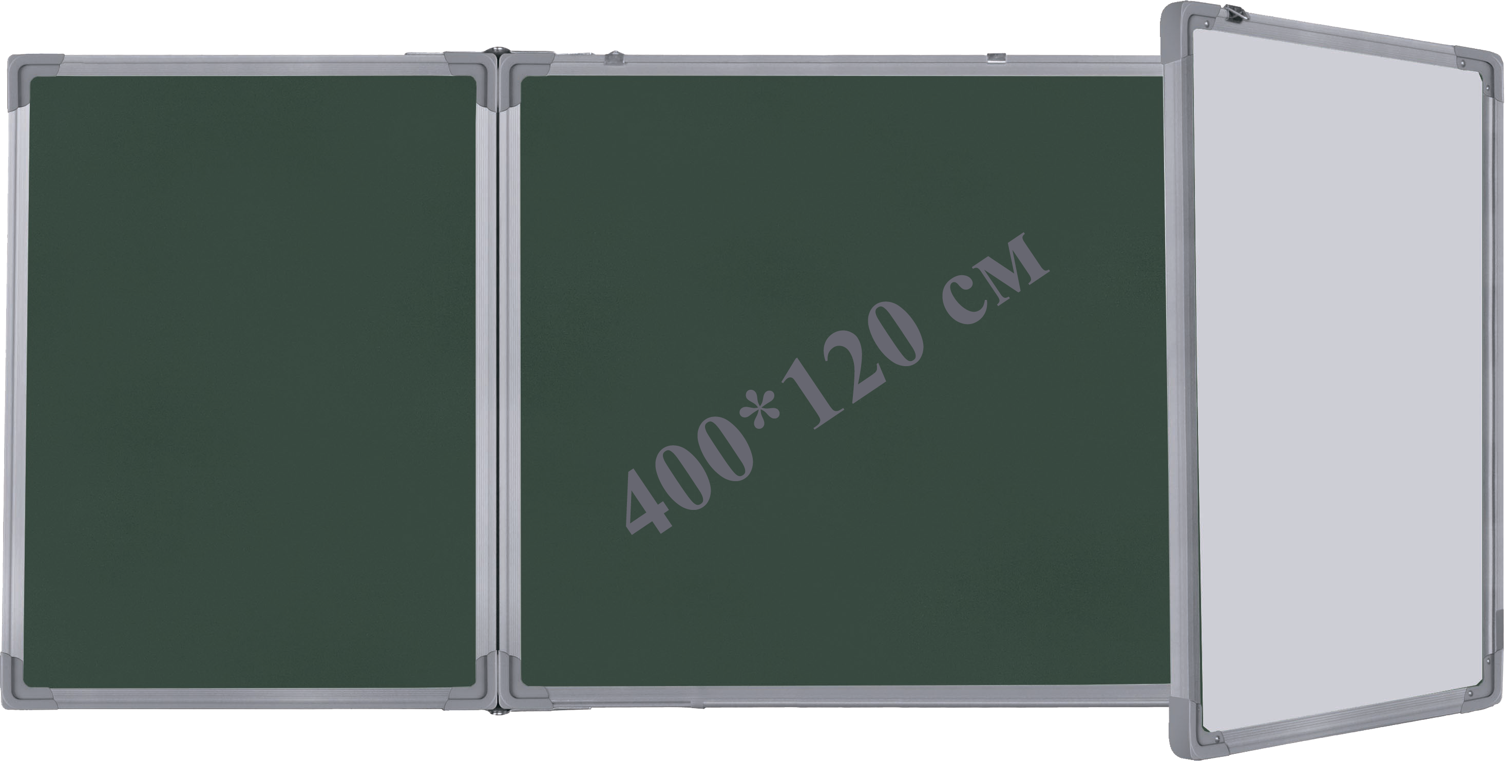 [:ru]5-ти поверхностная школьная доска магнитная  доска для мела и маркера (Комбинированная) 400*120 см iBoard iB120x400GW-5[:ua]5-поверхнева дошка 400*120 см  для крейди  та маркера (Комбінована) iBoard 4000*1200 мм iB120x400GW-5[:]