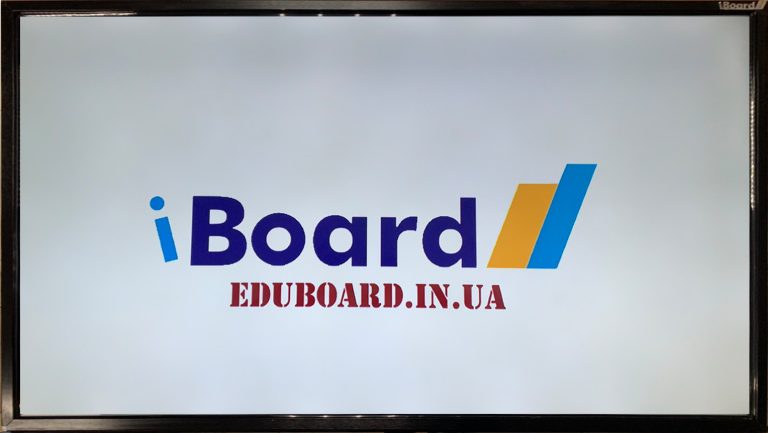 Інтерактивна панель iBoard 43″ дюймів діагональ iBoard IP43В (без OPS) для підключення зовнішнього ПК